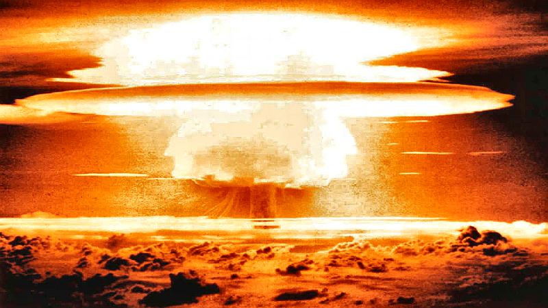 Nuclear bomb blast docu