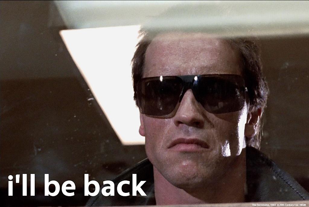 Arnold in station be back sm print