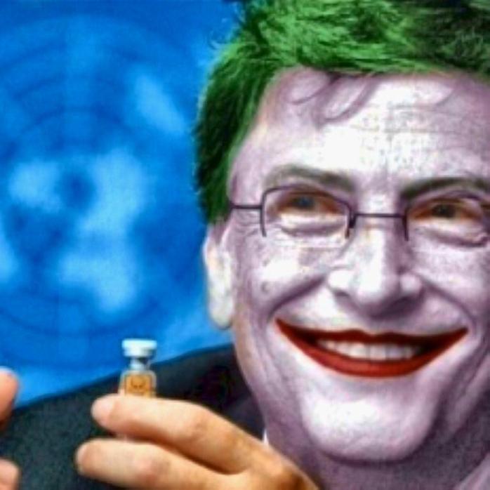 Gates the Joker sm print