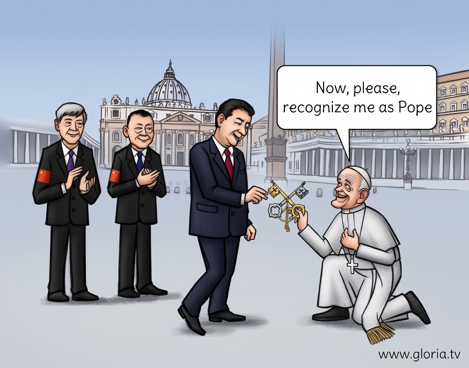 apostata bergoglio traidor de los catolicos chinos