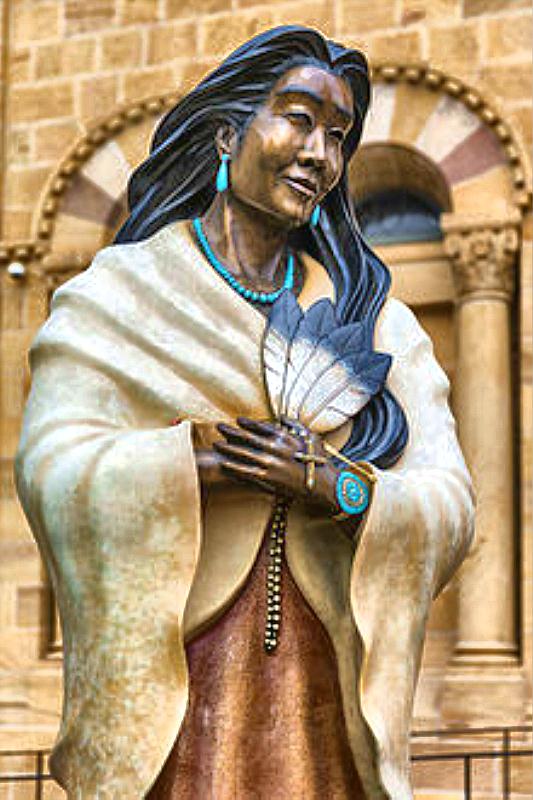 Saint Kateri statue docu
