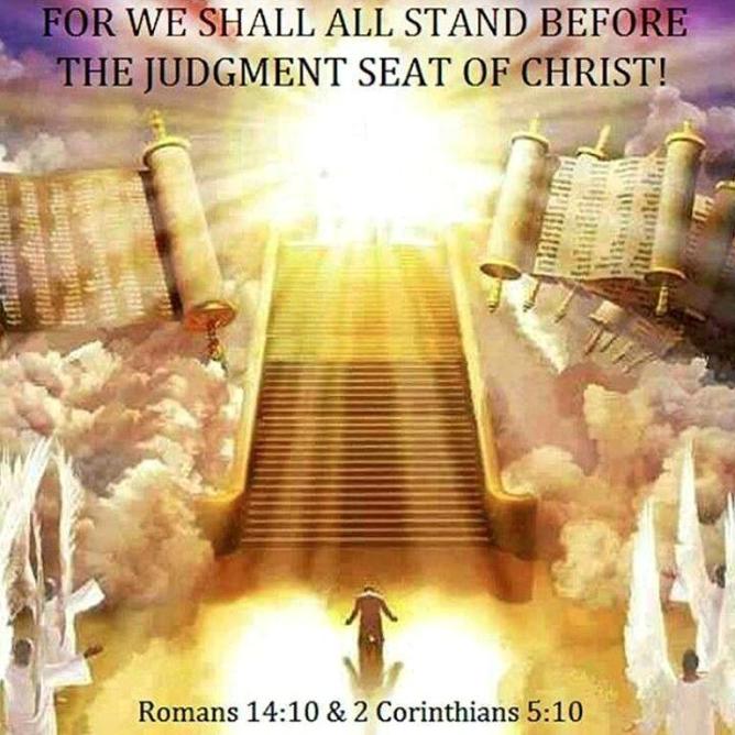 God's judgmen seat sm print