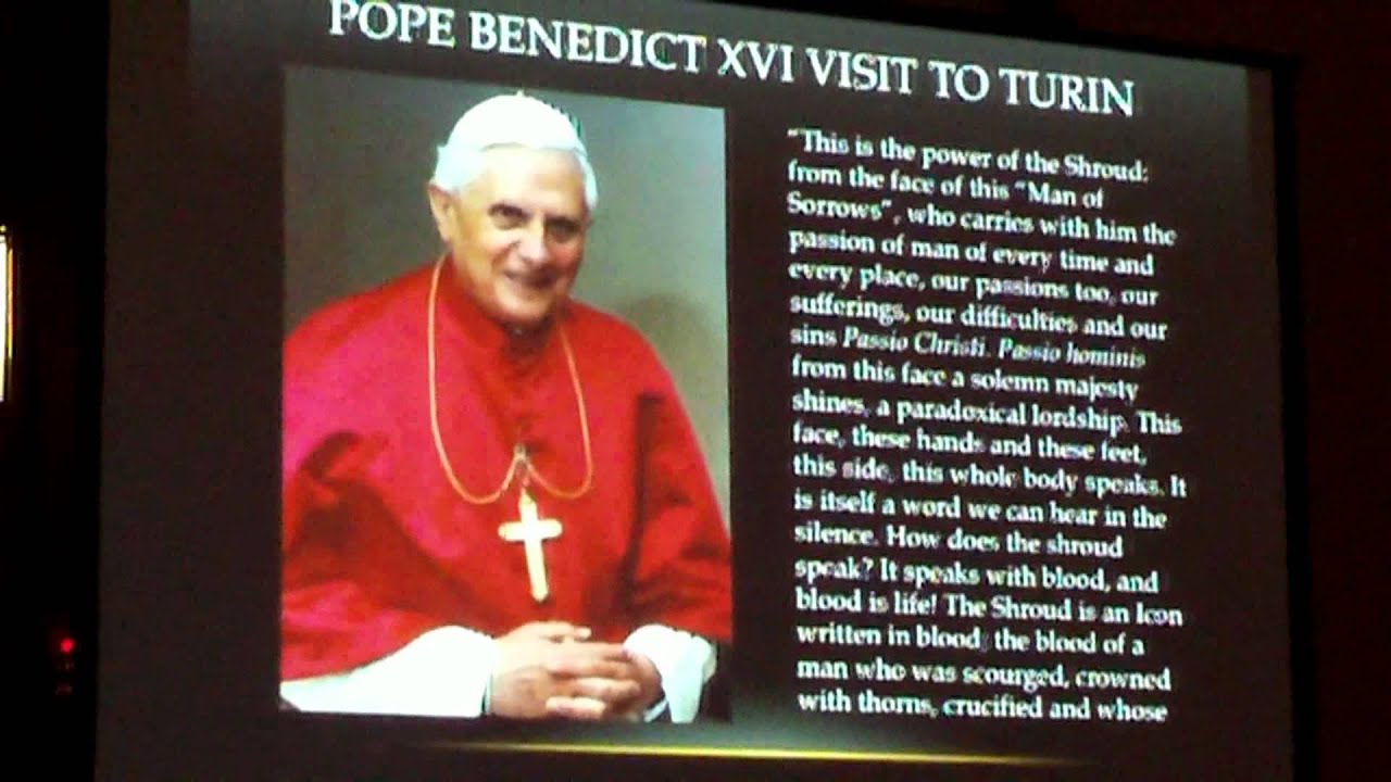 Pope Benedict visit Turin