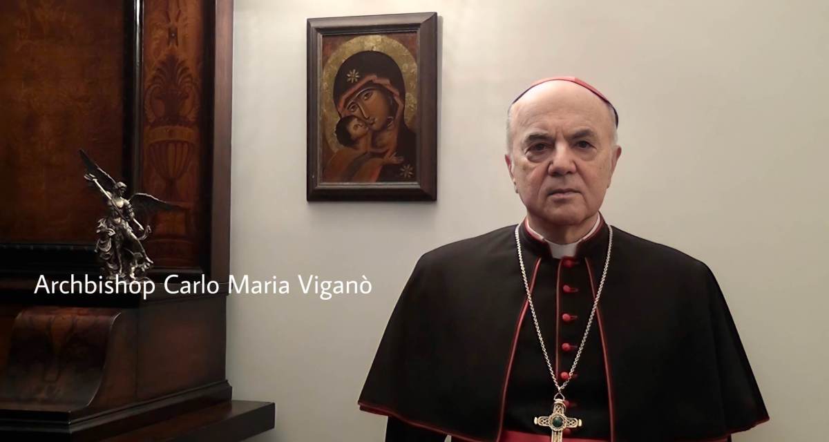 HUGE EXCLUSIVE: Archbishop Carlo Maria Viganò  Calls on People of Faith to Unite in a Worldwide Anti-Globalist Alliance  to Free Humanity from the Totalitarian Regime&nbsp;(VIDEO)