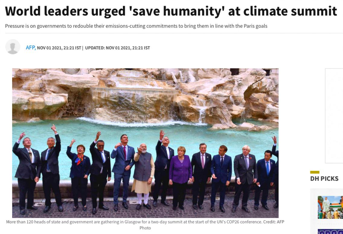 World leaders urged ‘save humanity’ at climate&nbsp;summit