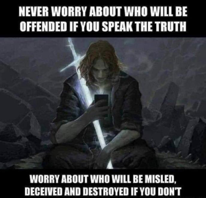 Tell the Truth sm print