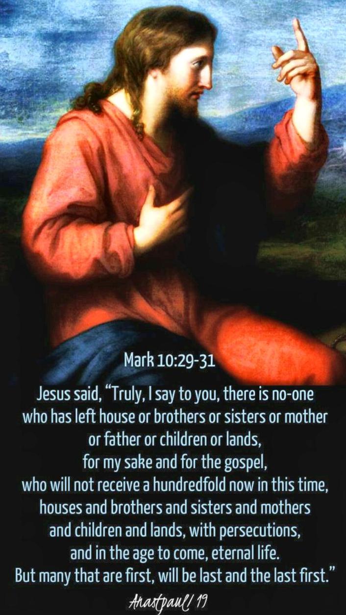 Jesus Mark 10 29 sm print +
