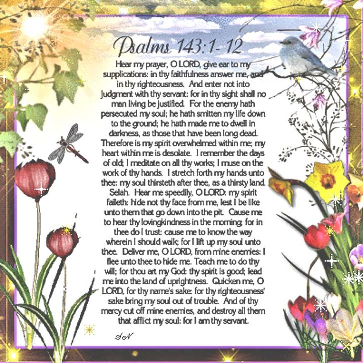 Psalms 143 - Jpeg